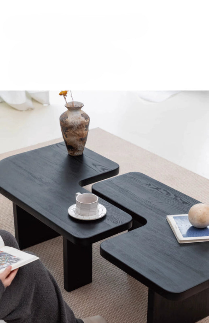 Wabi Sabi Style Solid Wood Coffee Table
