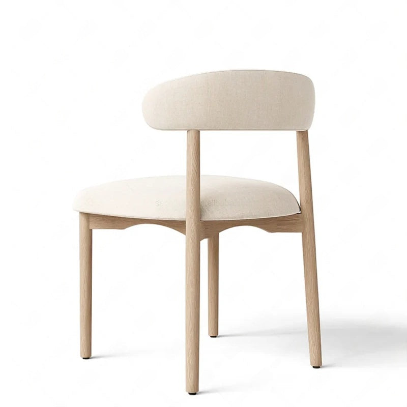 High Quality Home Fabric Soft Cushion Dining Chair Indoor Furniture Fabric Dining Chair