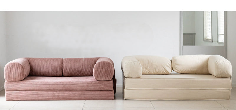 sofa bed is a detachable and washable fabric dual-use folding sofa for small apartments. It is simple, creative and versatile.