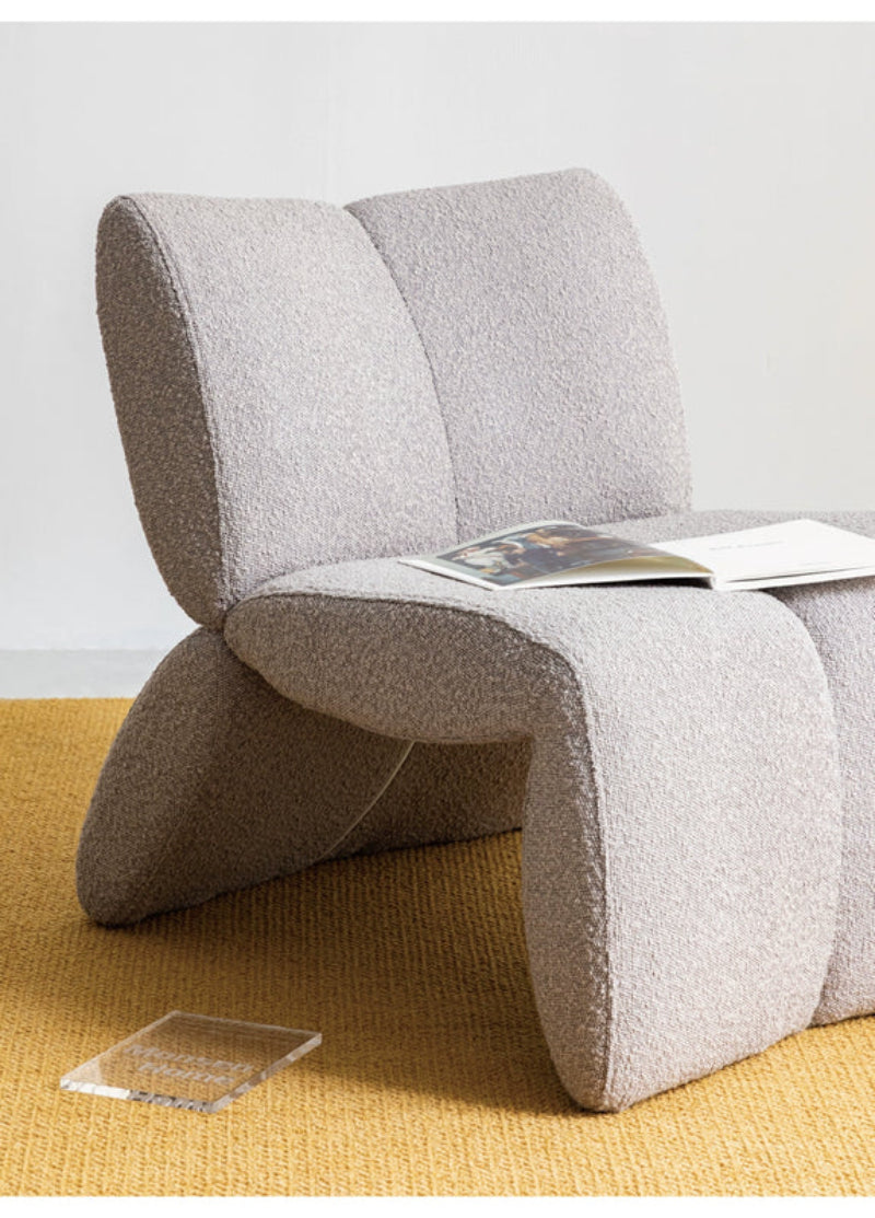single sofa chair creative special-shaped designer leisure art light luxury Internet celebrity backrest single chair