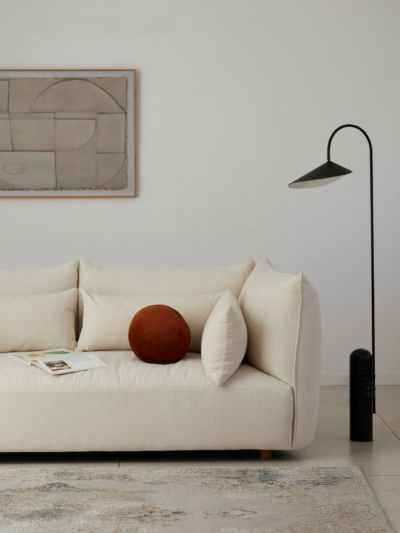 Home Furnishing original sofa living room new cream free combination square fabric module Italian minimalist design