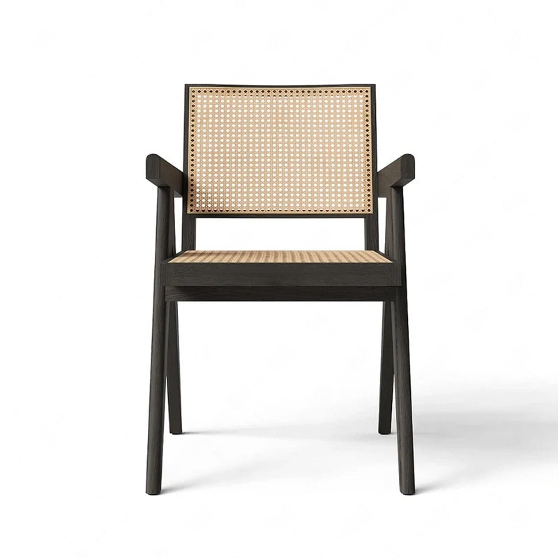 Hot Sale High Quality Home Woven Wabi-Sabi  Dining Chair Indoor Furniture Italian Style Dining Chair