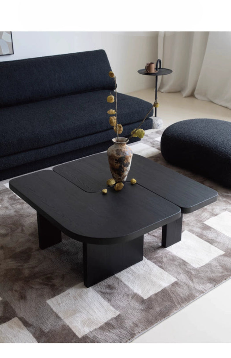 Wabi Sabi Style Solid Wood Coffee Table