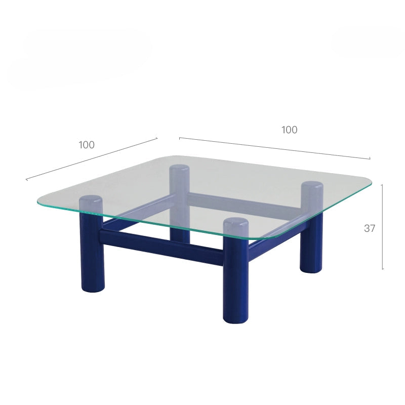 solid wood maze coffee table glass