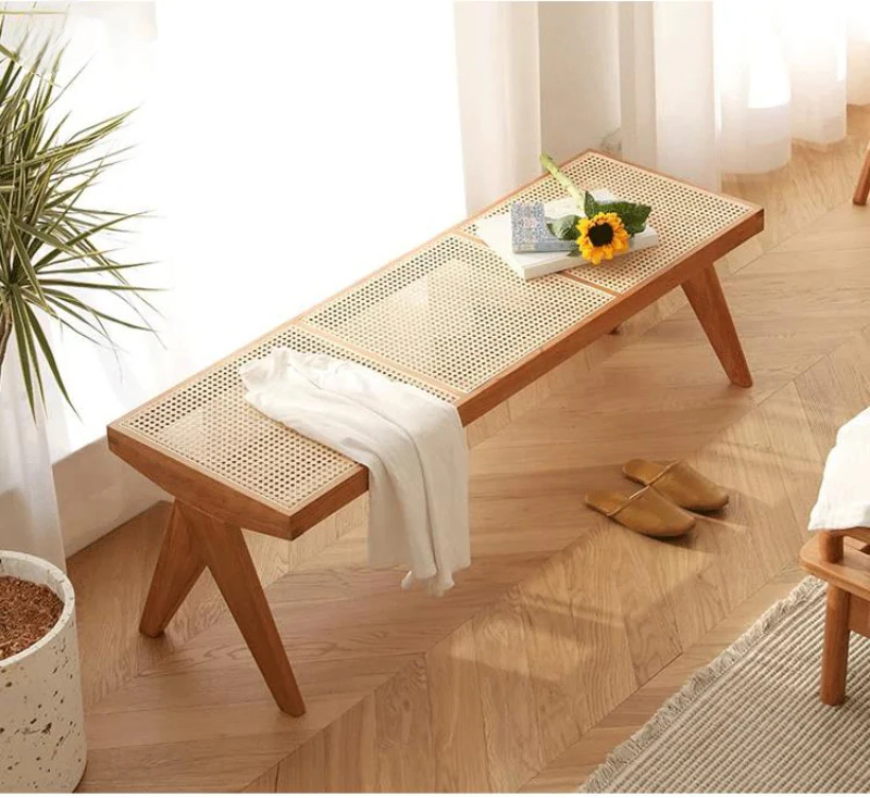 Nordic rattan chair home balcony rattan