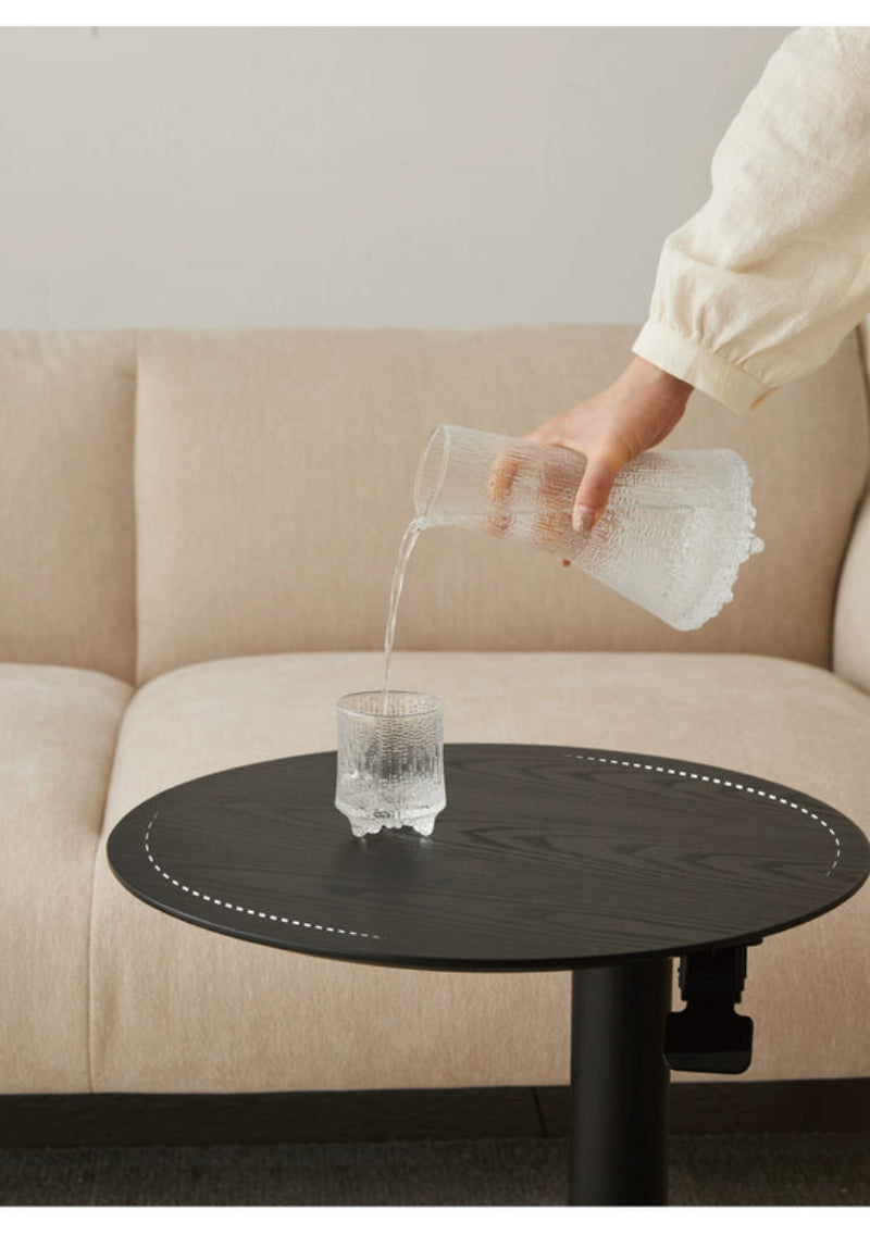 Liftable Side Table Round