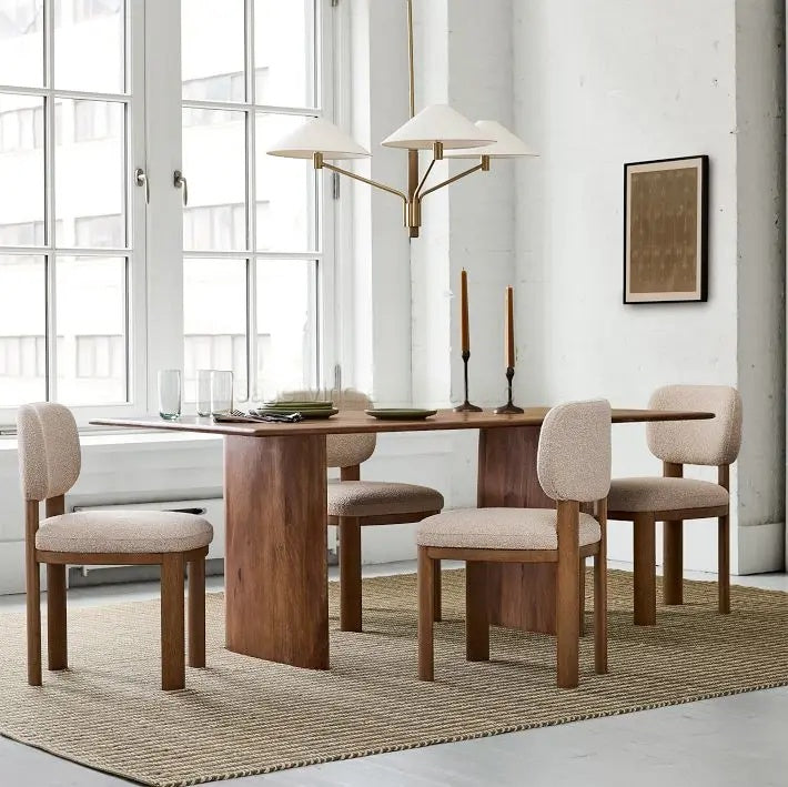 Light Luxury Simple Design Indoor Kitchen Furniture Solid Wood Customized Leisure Chair Dining Chair