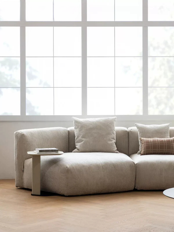 Home Furnishing Corduroy Fabric Sofa Module Combination Nordic Simple Living Room Removable and Washable Tofu Block Sofa