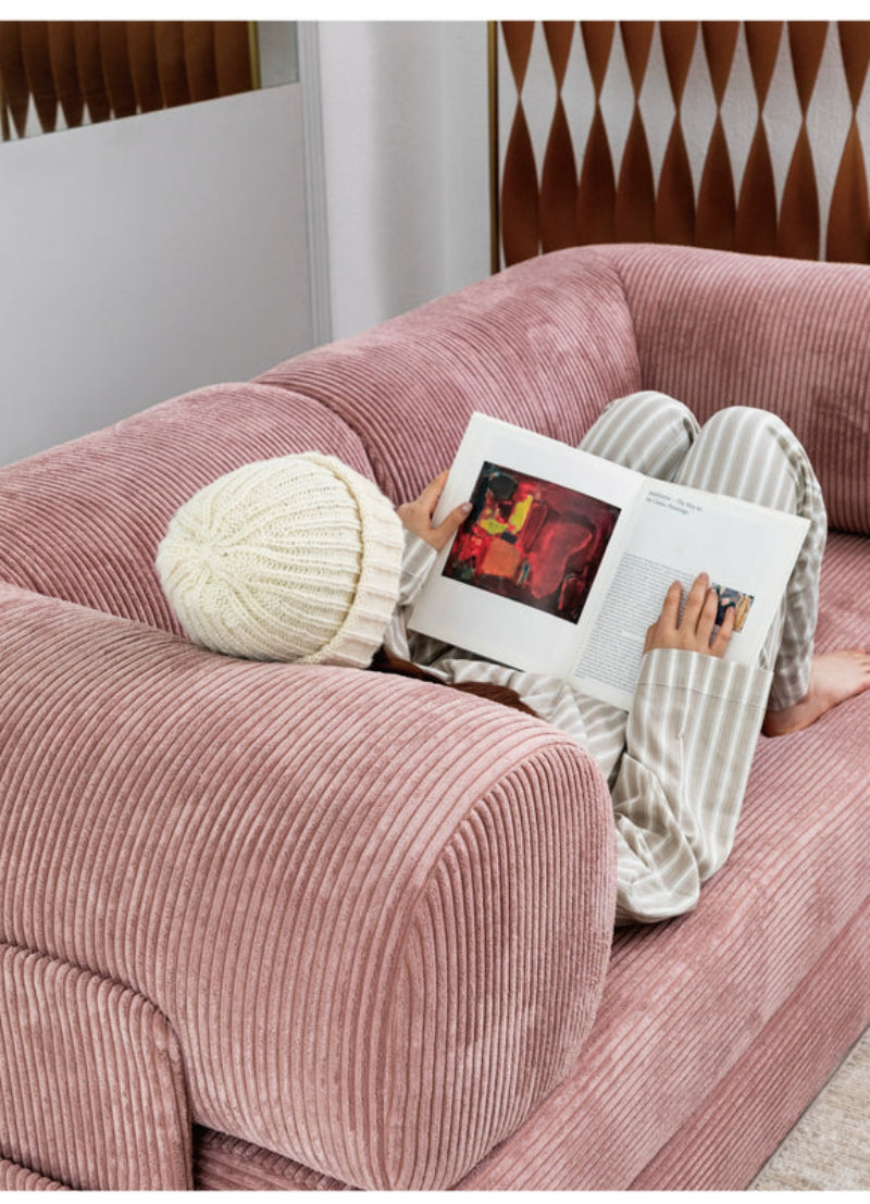 sofa bed is a detachable and washable fabric dual-use folding sofa for small apartments. It is simple, creative and versatile.