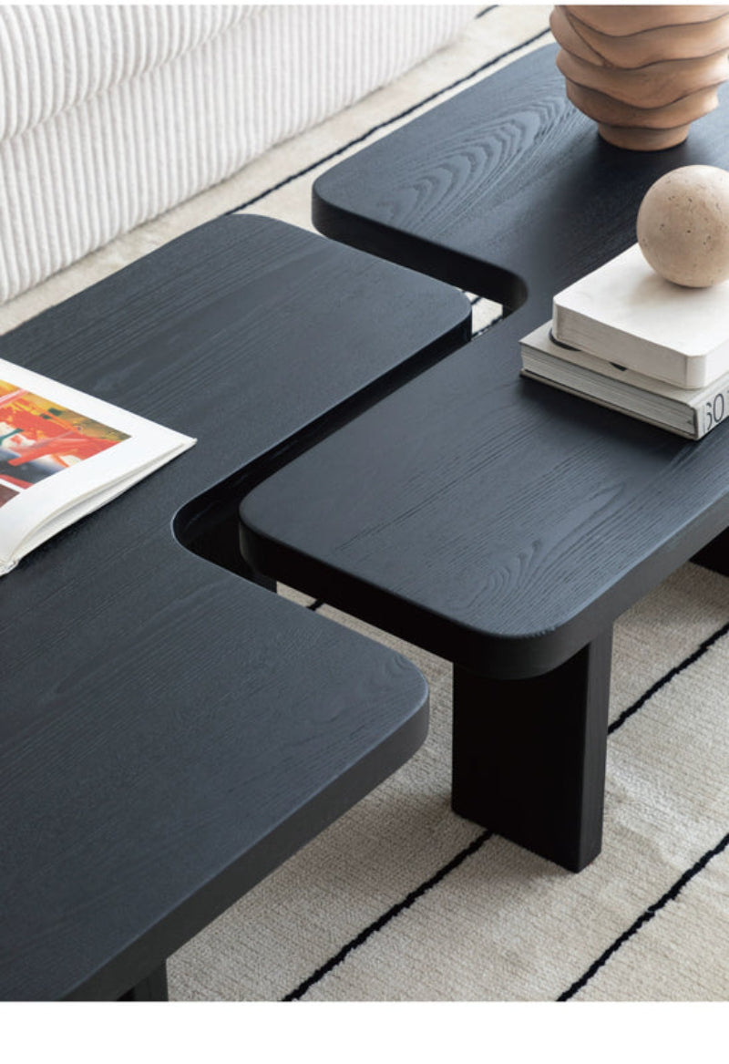 Wabi Sabi Style Solid Wood Coffee Table
