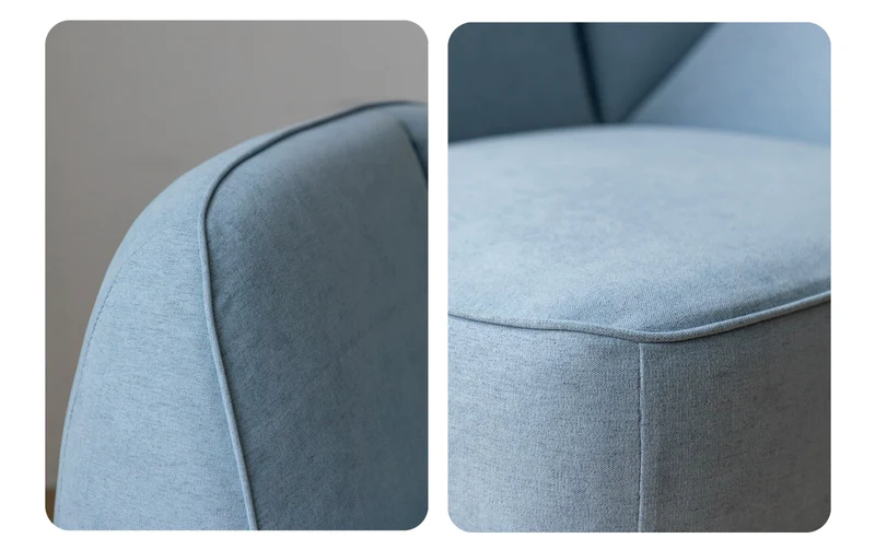single sofa minimalist free combination small apartment blue dopamine design small sofa