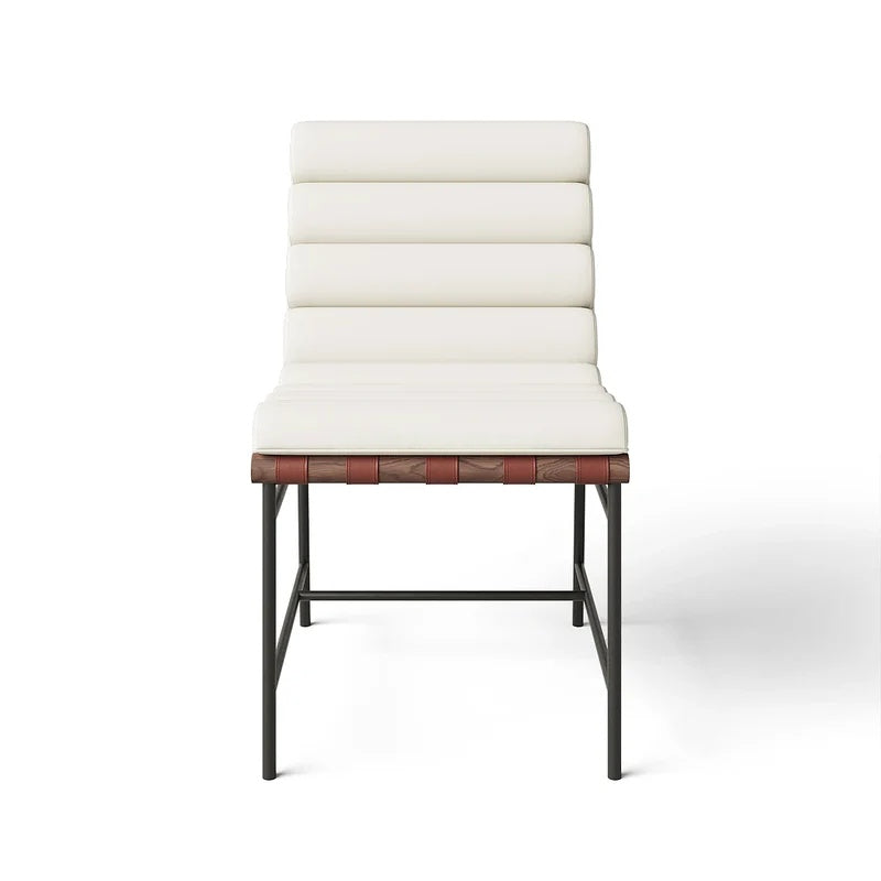 Luxury Design Room Furniture Dining Chairs Metal Dining Chairs Genuine Leather Dining Chair