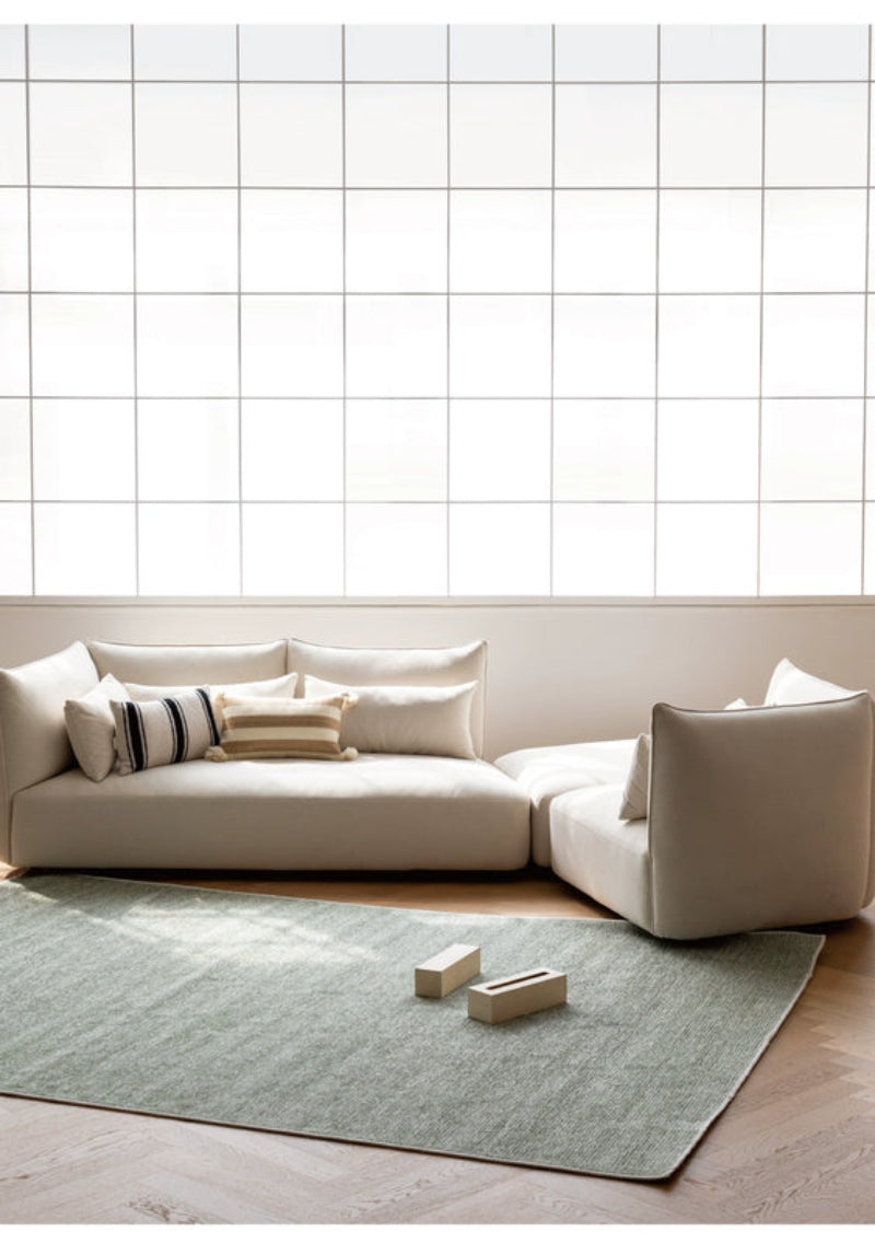 Home Furnishing original sofa living room new cream free combination square fabric module Italian minimalist design