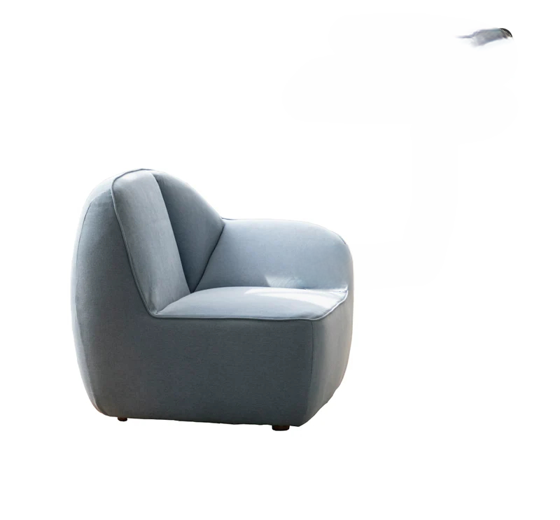 single sofa minimalist free combination small apartment blue dopamine design small sofa