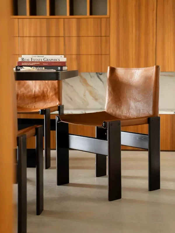 designer dining chair home solid wood