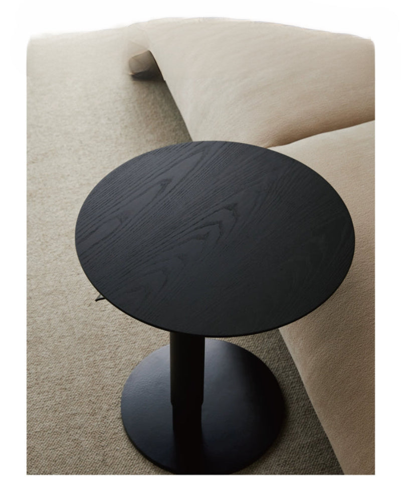 Liftable Side Table Round