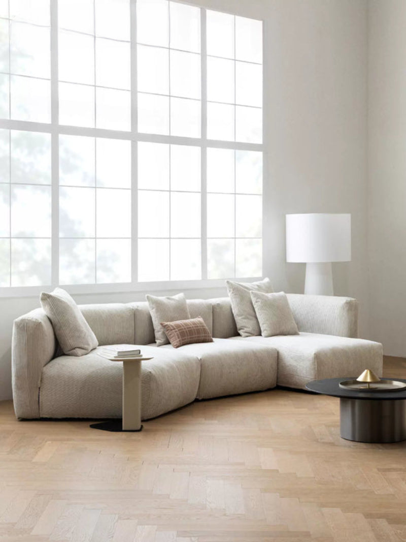 tofu block sofa special-shaped corner module combination detachable and washable designer creative fabric sofa