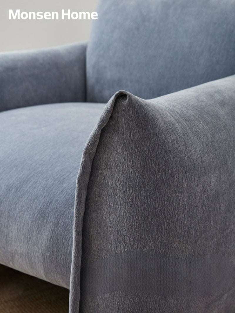 Home Fabric Single Sofa Living Room Modern Simple 2025 New Small Apartment Lazy Leisure Sofa Chair