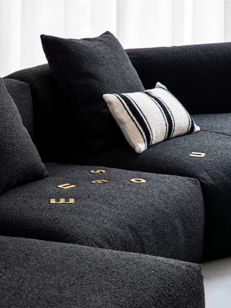 tofu block sofa special-shaped corner module combination detachable and washable designer creative fabric sofa