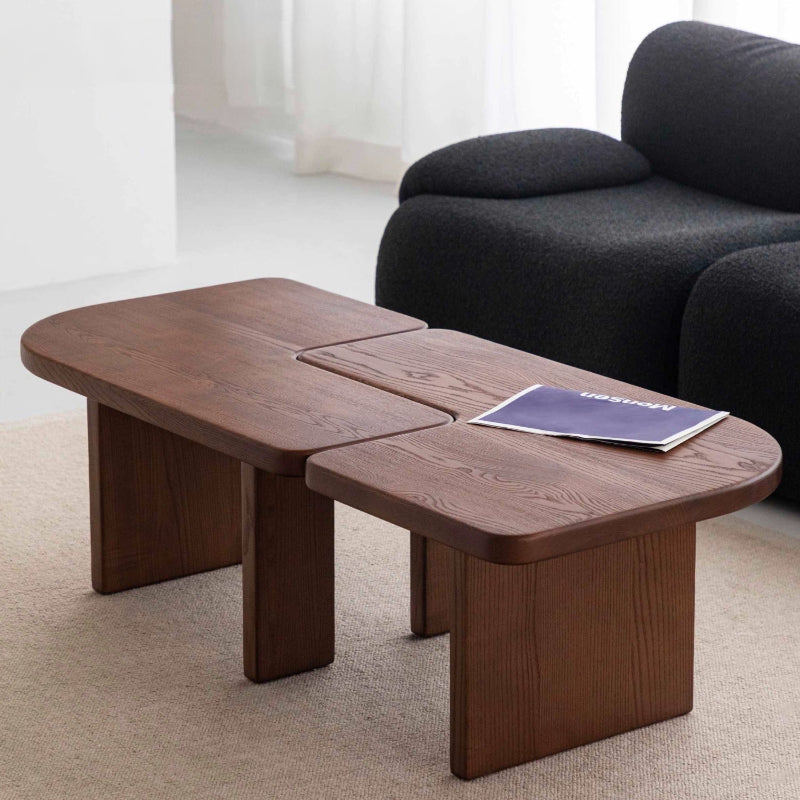 Wabi Sabi Style Solid Wood Coffee Table