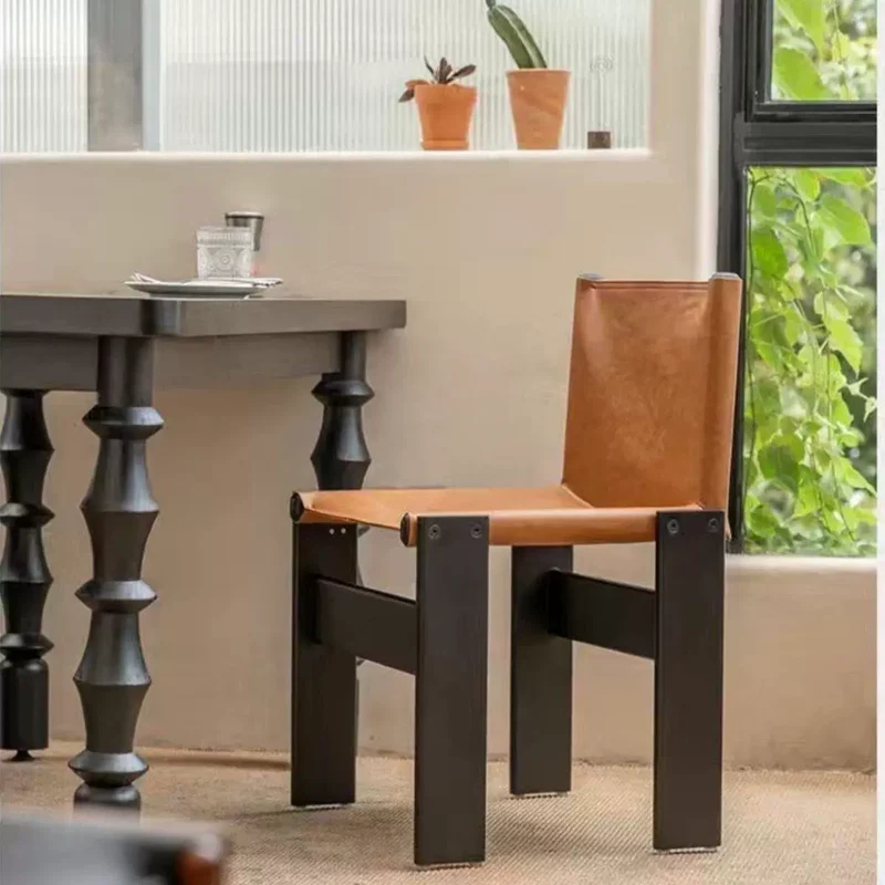 designer dining chair home solid wood