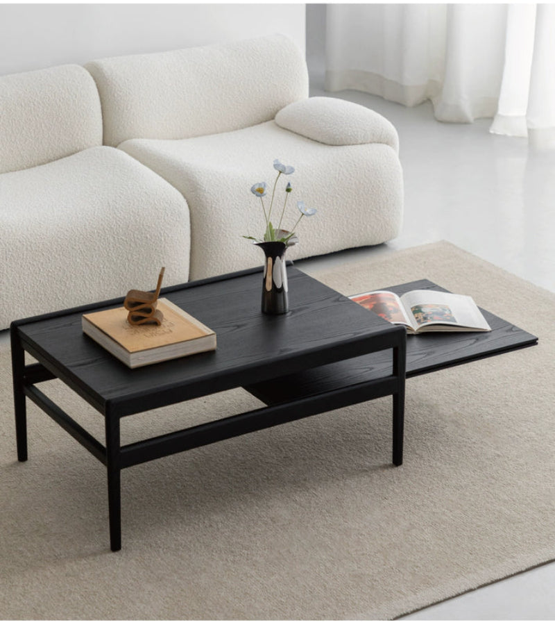 Wabi Sabi Style Solid Wood Coffee Table