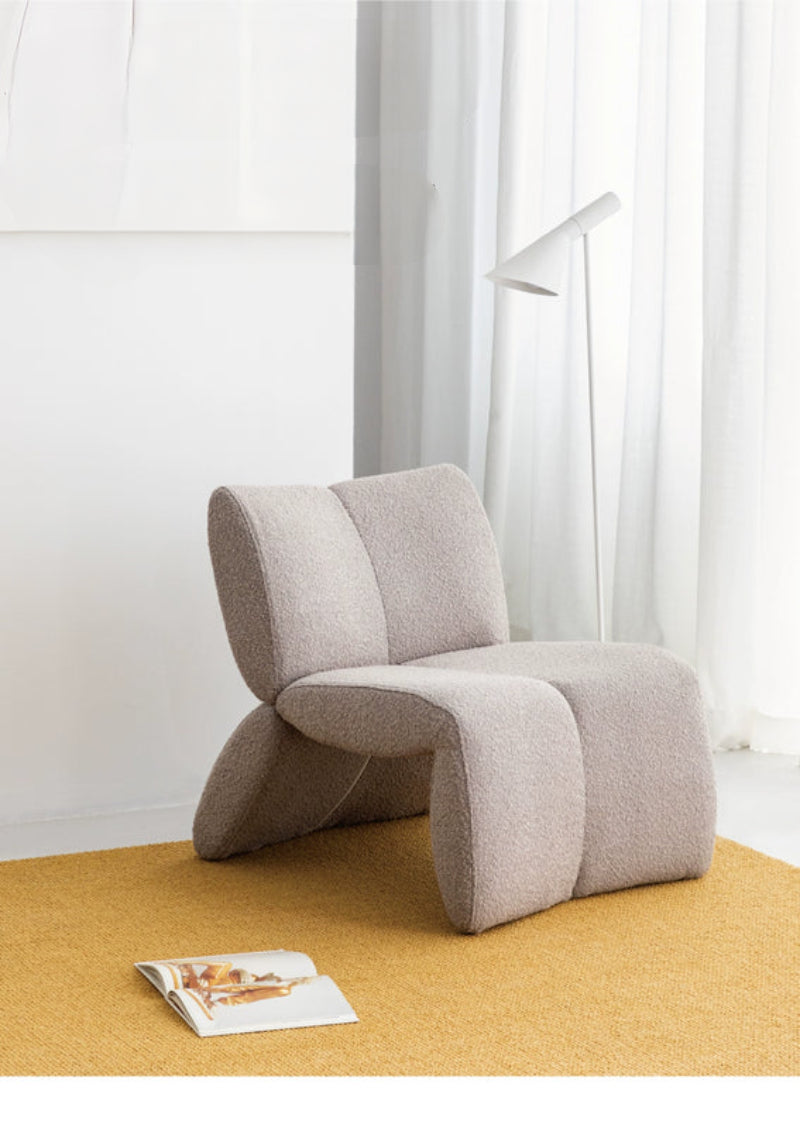 single sofa chair creative special-shaped designer leisure art light luxury Internet celebrity backrest single chair