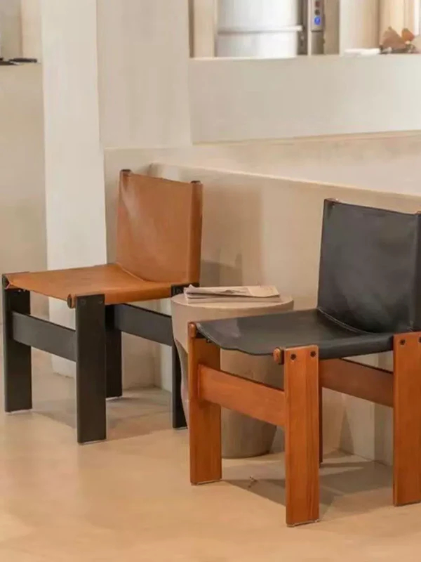 designer dining chair home solid wood