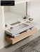 Inaya Red Cave Marble Wall-Mounted Sink