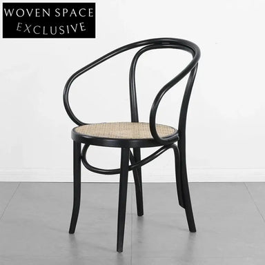 Industrial Thonet Bentwood Restaurant Chair - Elegant Solid Wood Design