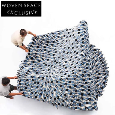 Irregular Abstract Area Rug Artistic Design for Modern Living Room Carpet