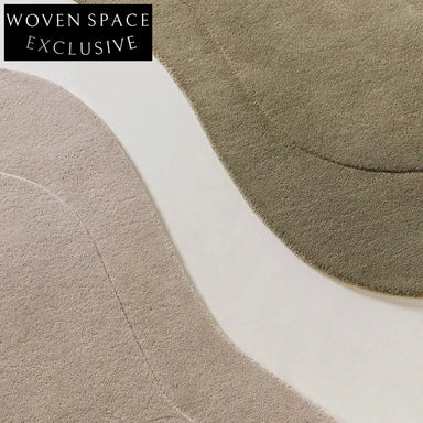 Irregular French Retro Modern High-End Area Rug for Living Room