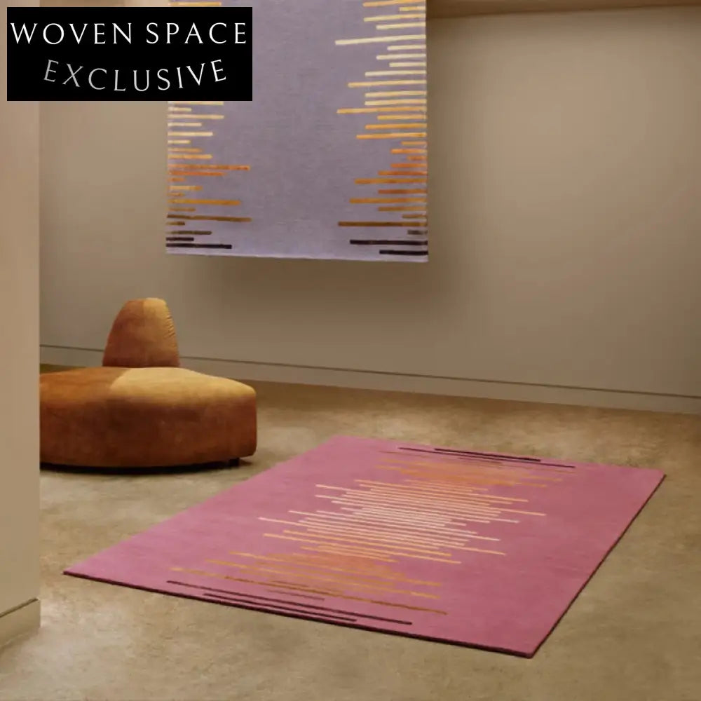 Italian Designer Postmodern Luxury Polyester Wilton Carpet for Living Room Bedroom