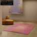 Italian Designer Postmodern Luxury Polyester Wilton Carpet for Living Room Bedroom