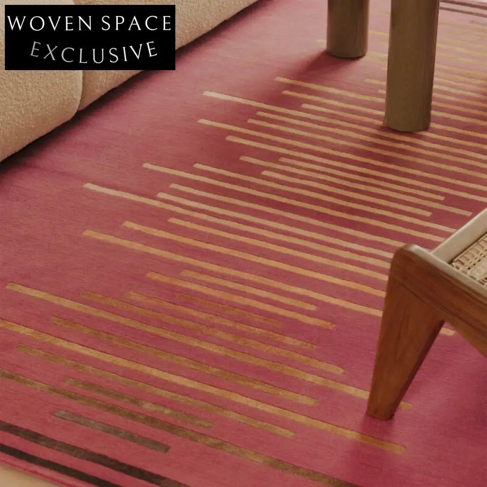 Italian Designer Postmodern Luxury Polyester Wilton Carpet for Living Room Bedroom