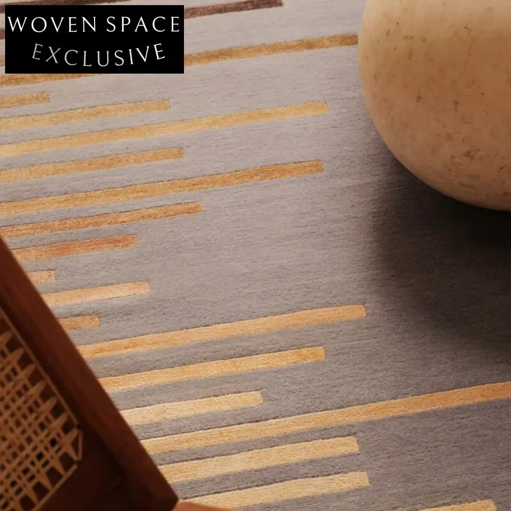 Italian Designer Postmodern Luxury Polyester Wilton Carpet for Living Room Bedroom