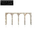 Italian Luxury Arch Travertine Marble Console Table for Elegant Home Entryway