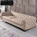 Italian Luxury Chesterfield Sectional Sofa Durable PU Leather for Living Room