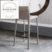 Italian Luxury Leather Modern Nordic Designer High Kitchen Cafe Bar Stool