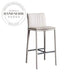 Italian Luxury Leather Modern Nordic Designer High Kitchen Cafe Bar Stool