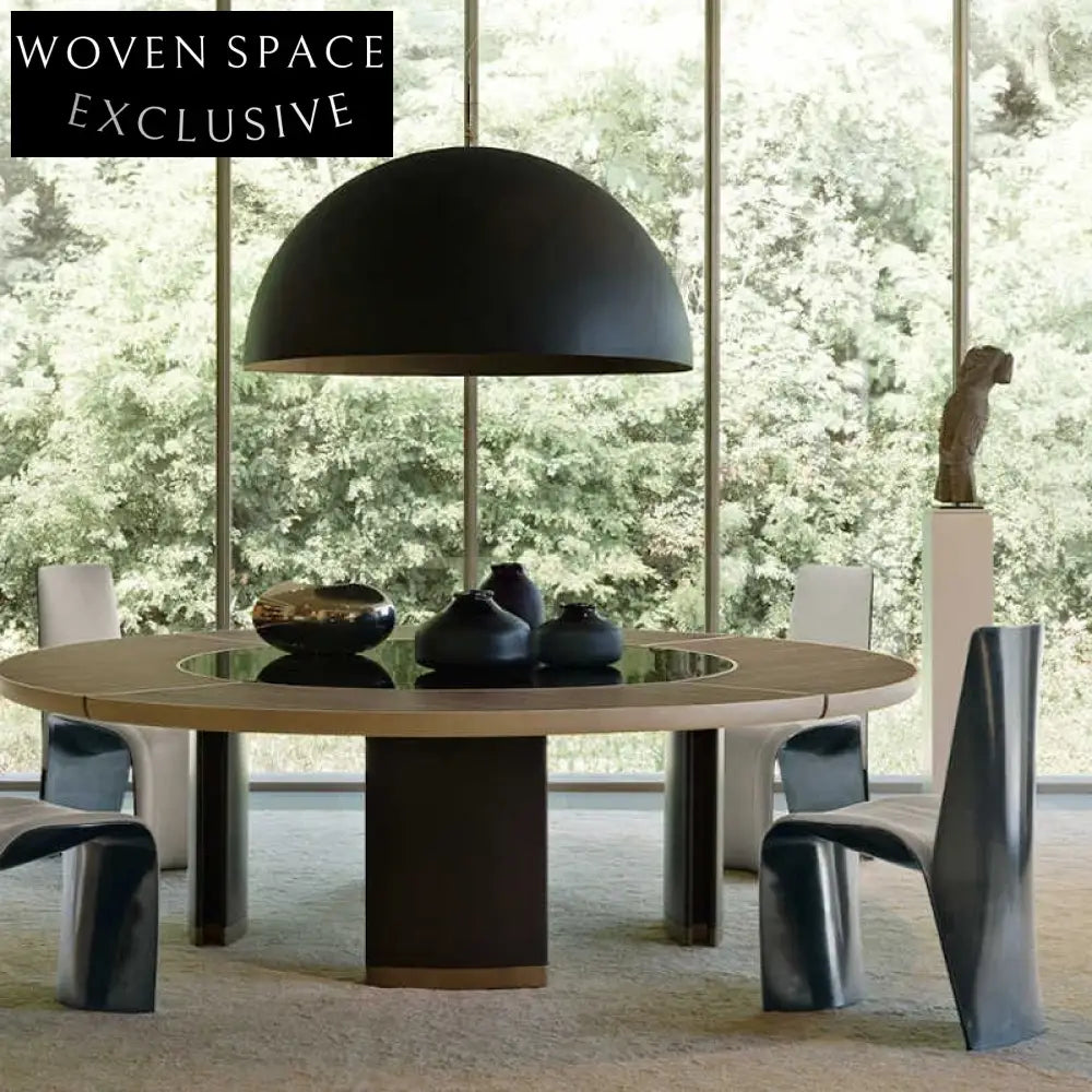 Italian Luxury Modern High Back Metal Leg Leather Upholstered Dining Chair