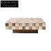 Italian Luxury Natural Marble Square Coffee Table for Modern Living Rooms