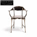 Italian Luxury Pure Copper Dining Chair for High-End Home Restaurant Villa