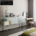 Italian Luxury Tempered Glass Sideboard Storage Cabinet for Modern Living Spaces