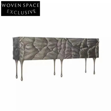 Italian Minimalist Wooden TV Console Cabinet with Storage for Modern Living Rooms