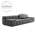 Italian Modern Tufted Modular Fabric L-Shaped Sectional corner sofa