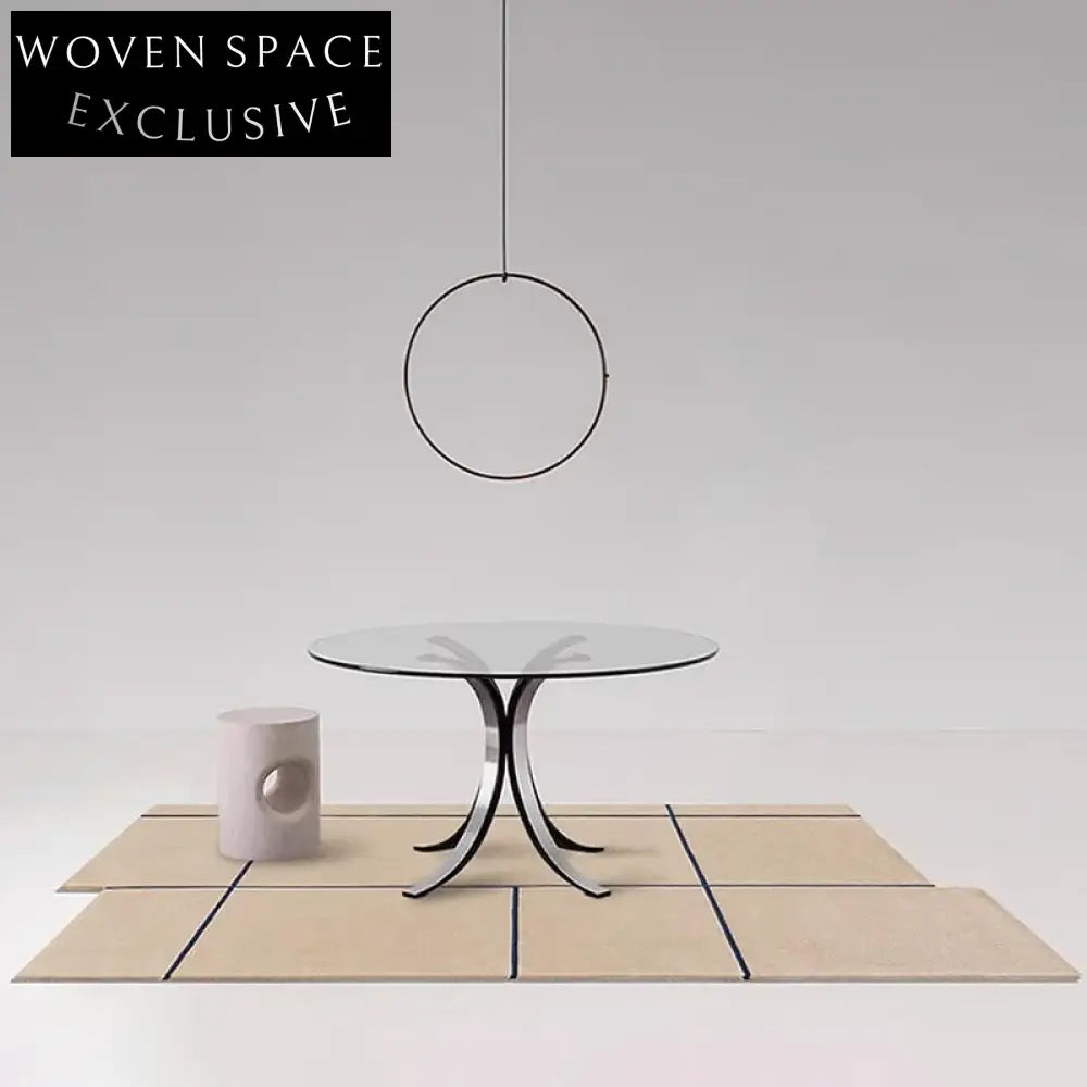 Italian Style Minimalist Modern Polyester Home Area Rug