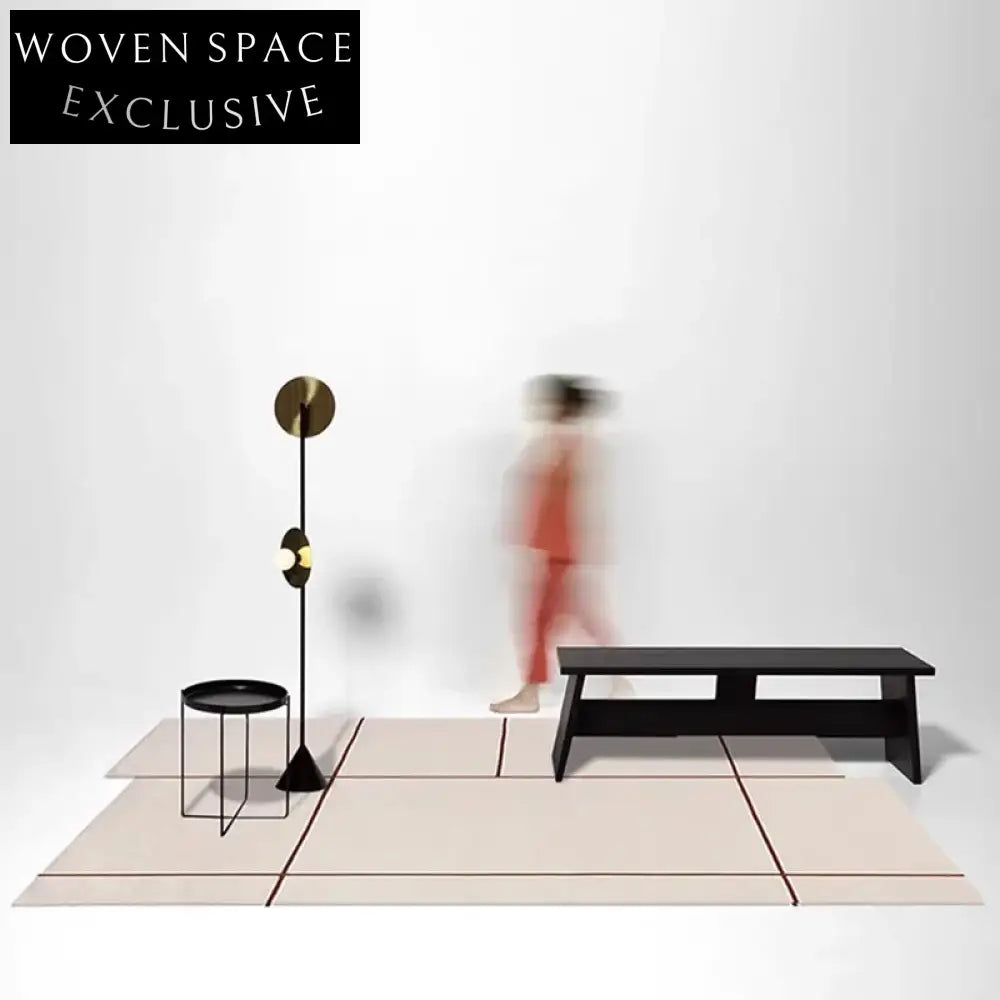 Italian Style Minimalist Modern Polyester Home Area Rug