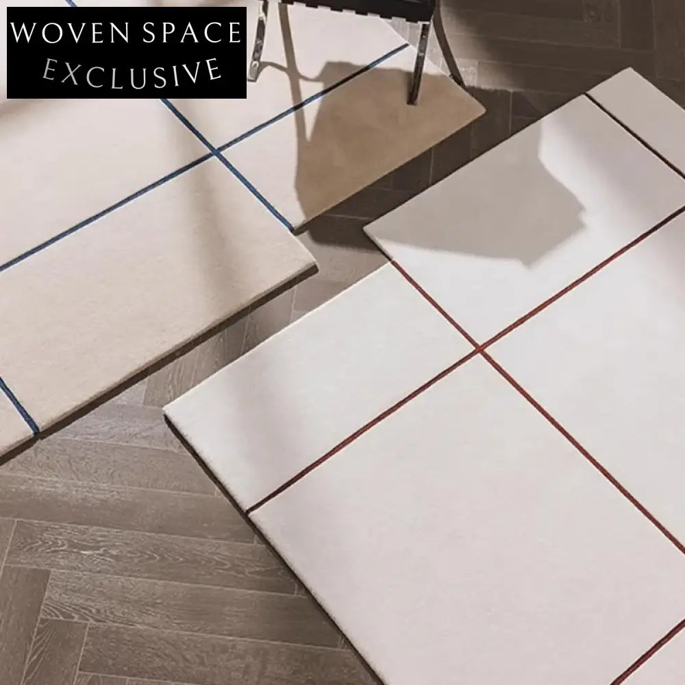 Italian Style Minimalist Modern Polyester Home Area Rug