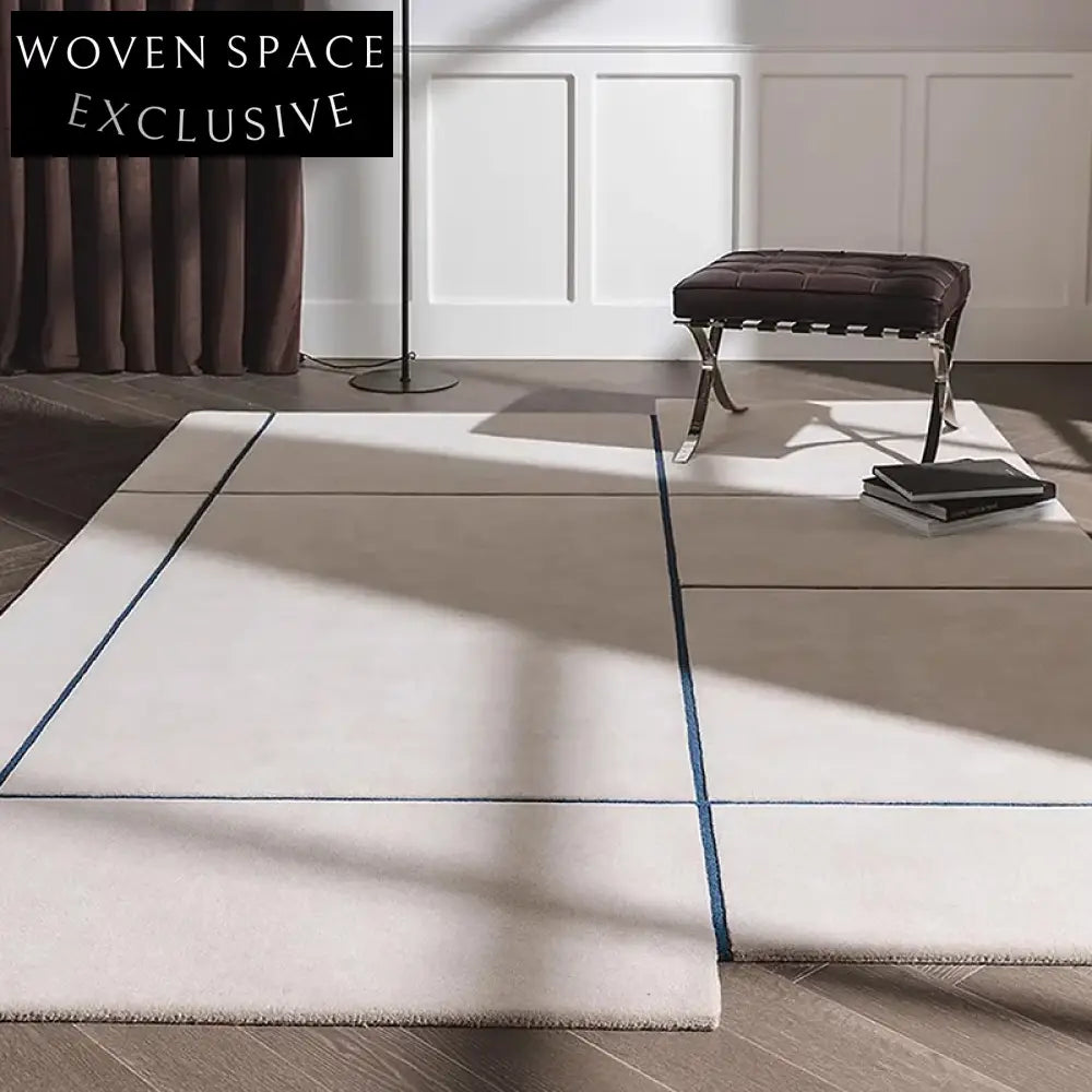 Italian Style Minimalist Modern Polyester Home Area Rug